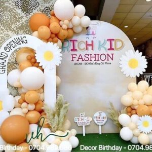 Background khai trương cửa hàng