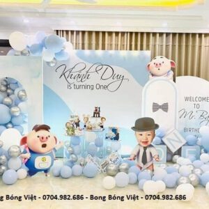 Background sinh nhật cho bé