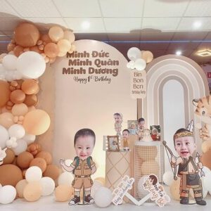 Trang trí thôi nôi bé trai