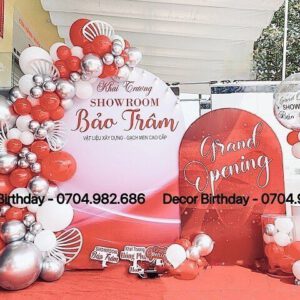 trang trí khai trương
