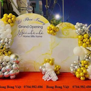 trang trí khai trương