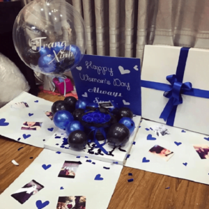 Hộp quà bóng bay tạo bất ngờ