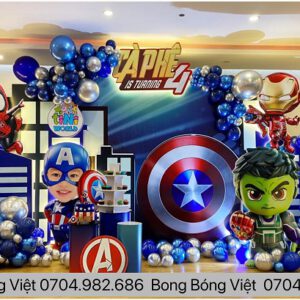 Trang trí sinh nhật bé trai